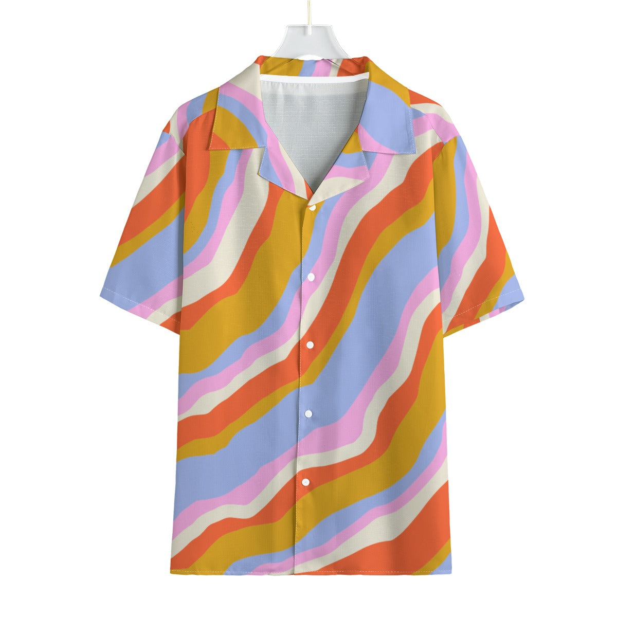 Candyfloss - Men's Faux Linen Hawaiian Shirt