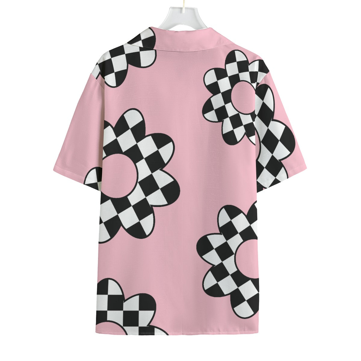 Zesty Delight - Men's Faux Linen Hawaiian Shirt
