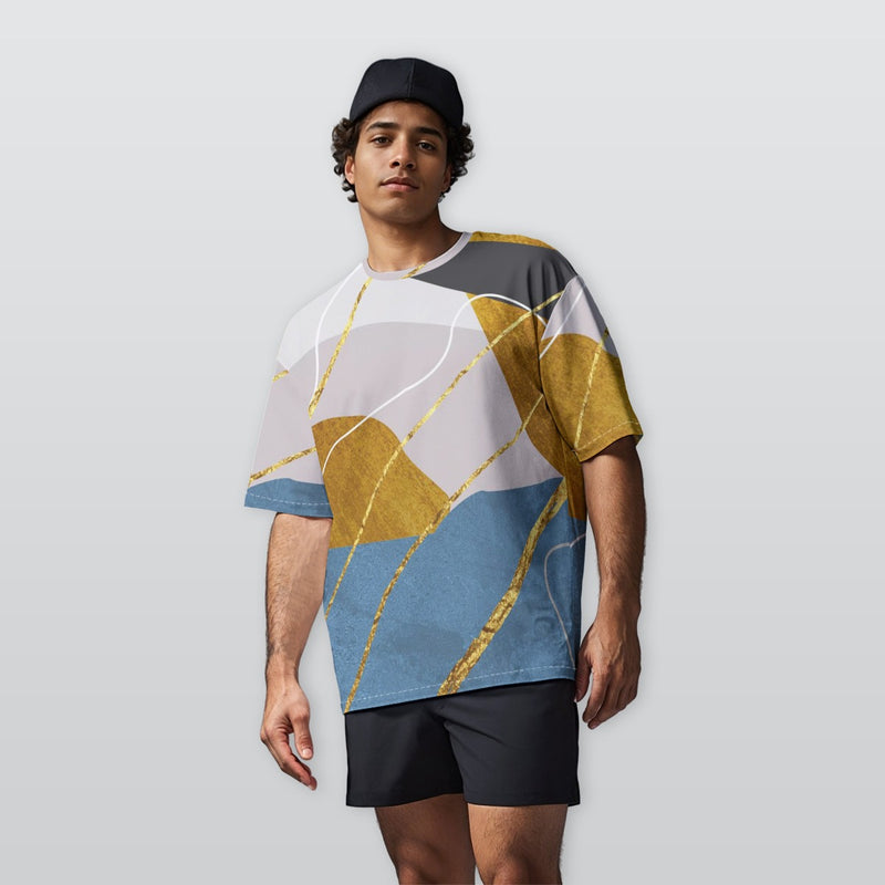 Molten - Men’s  Oversize Crewneck T-Shirt