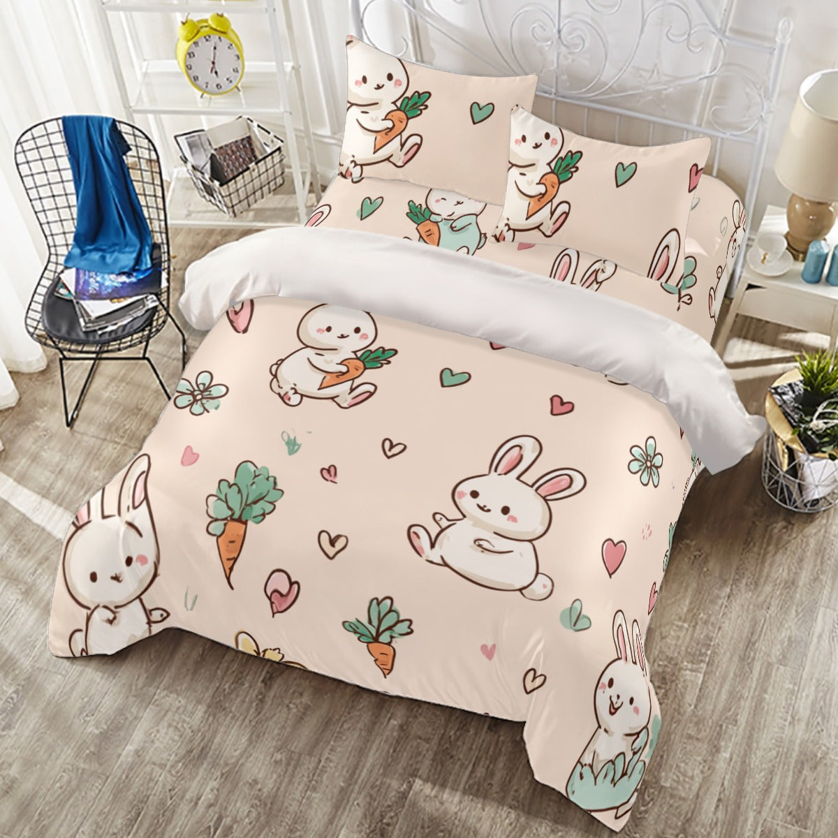 Bunny I - Four-piece Duvet Cover Set