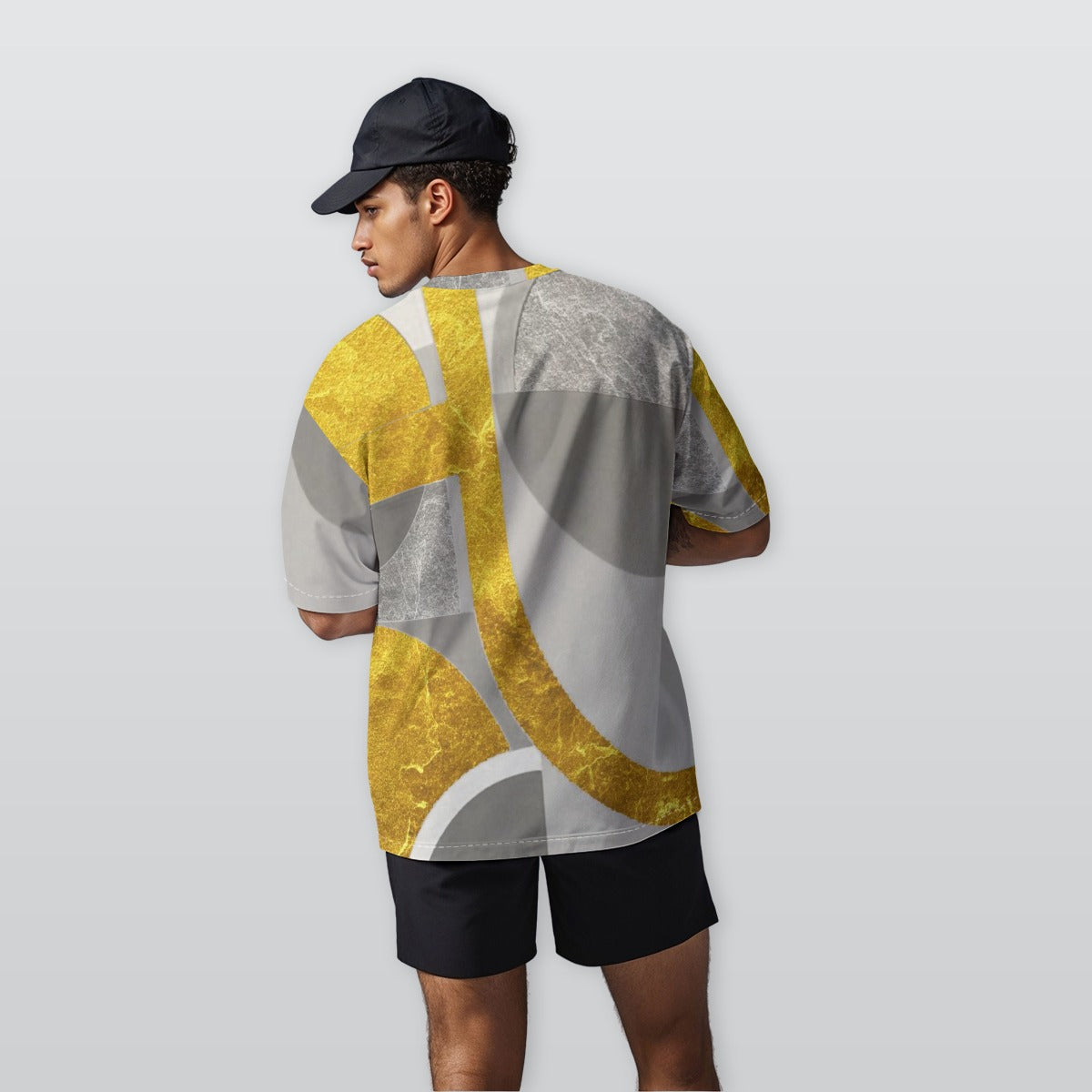 Gold Rush - Men’s  Oversize Crewneck T-Shirt