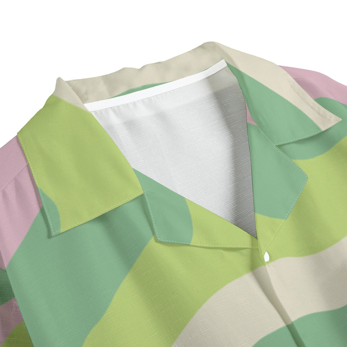 New Wish - Men's Faux Linen Hawaiian Shirt
