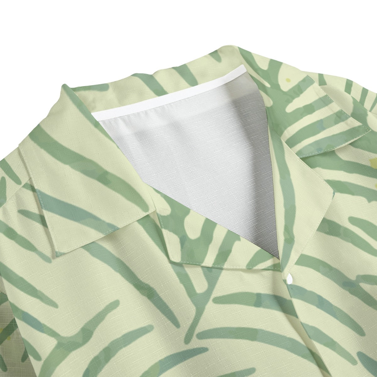 Fern - Men's Faux Linen Hawaiian Shirt