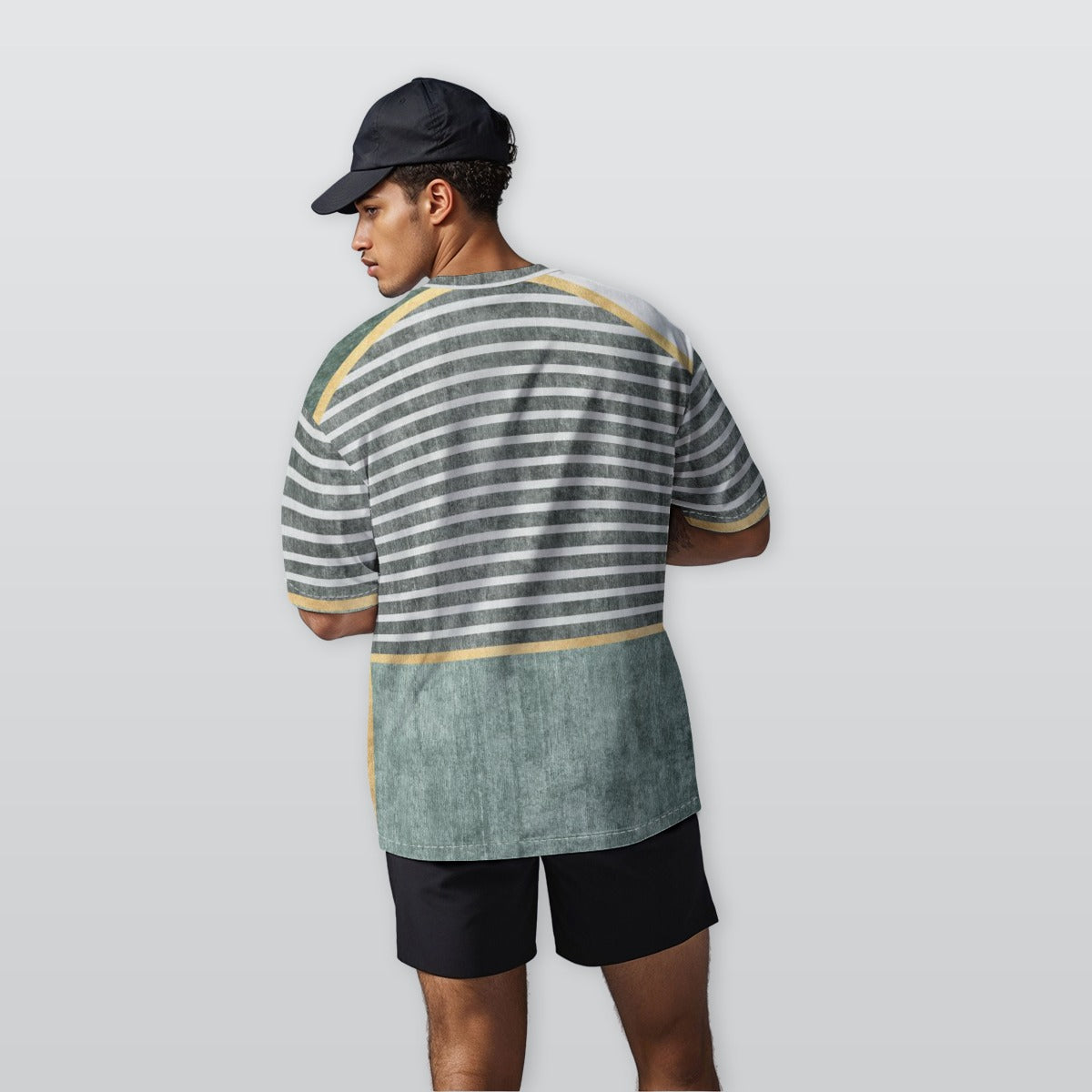 Emerald Rush - Men’s  Oversize Crewneck T-Shirt
