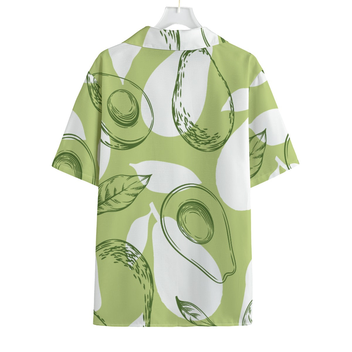 Avocado Blend - Men's Faux Linen Hawaiian Shirt