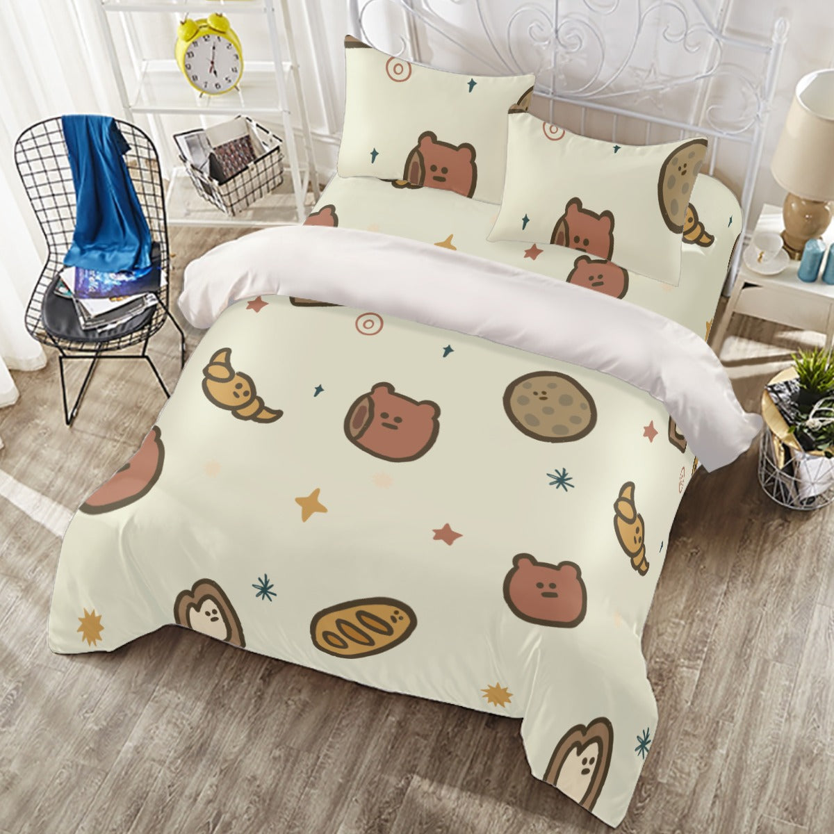 Pastry Sheet - Four-piece Duvet Cover Set