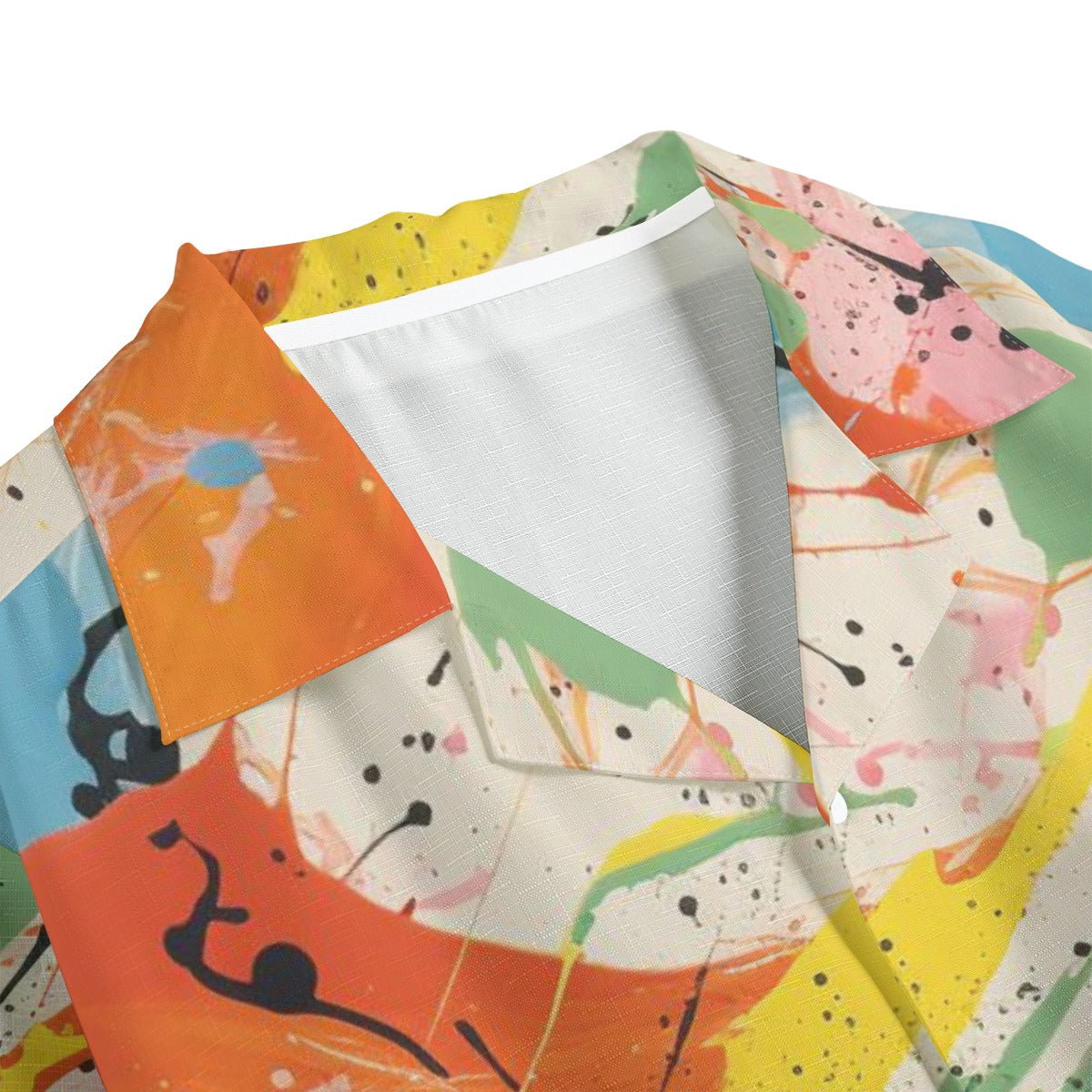 FIzzy - Men's Faux Linen Hawaiian Shirt