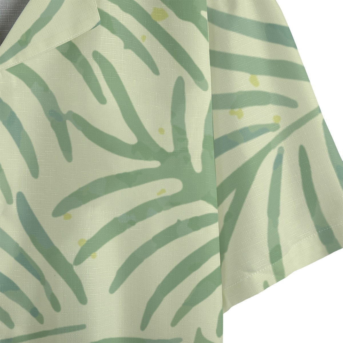 Fern - Men's Faux Linen Hawaiian Shirt