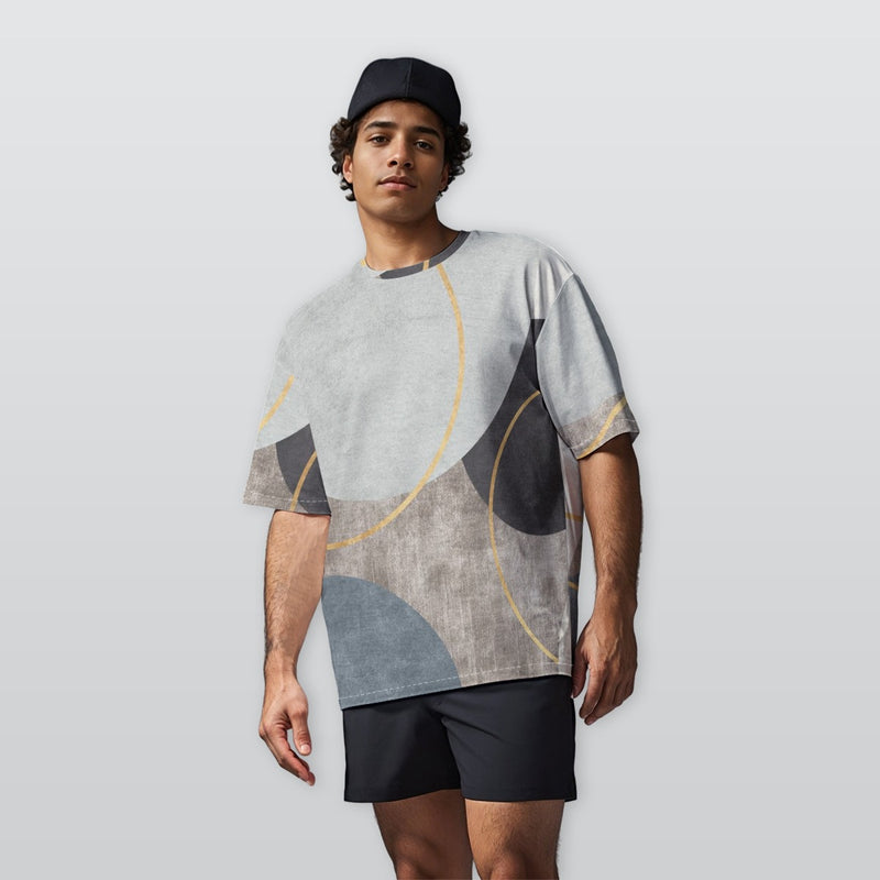 Ash & Smoke - Men’s  Oversize Crewneck T-Shirt