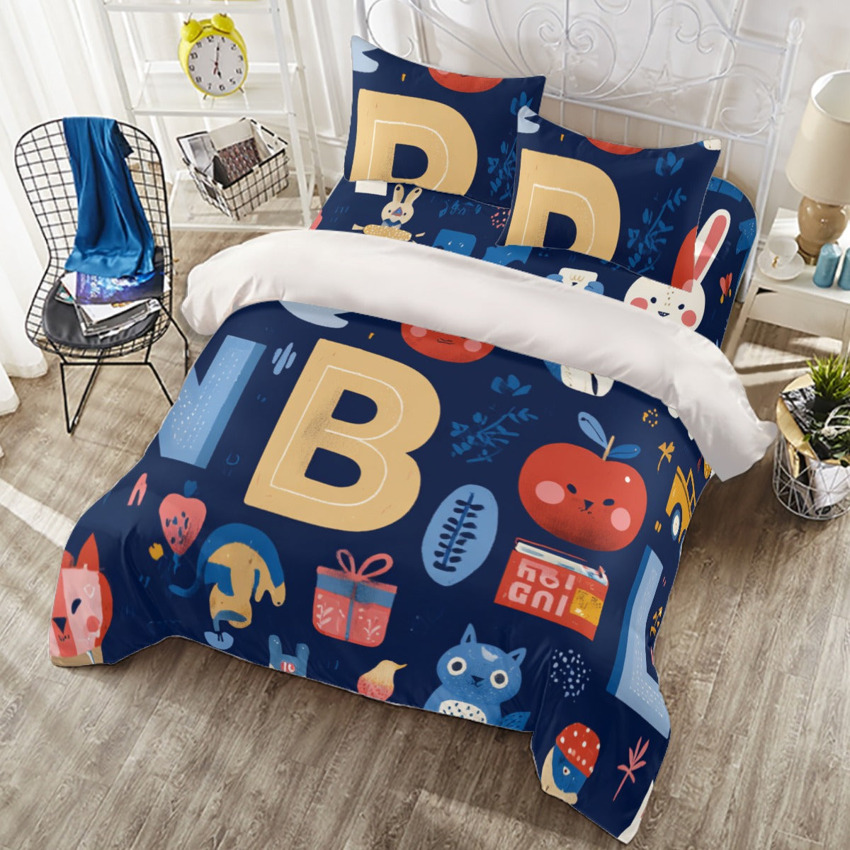 ABCD II - Four-piece Duvet Cover Set
