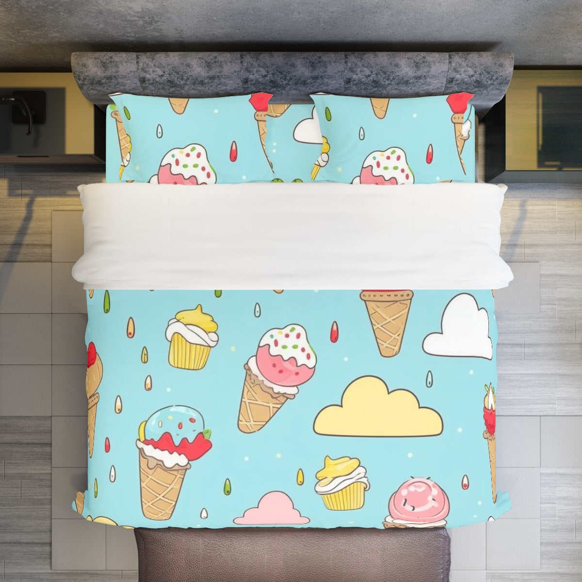 Ice Cream - Four-piece Duvet Cover Set