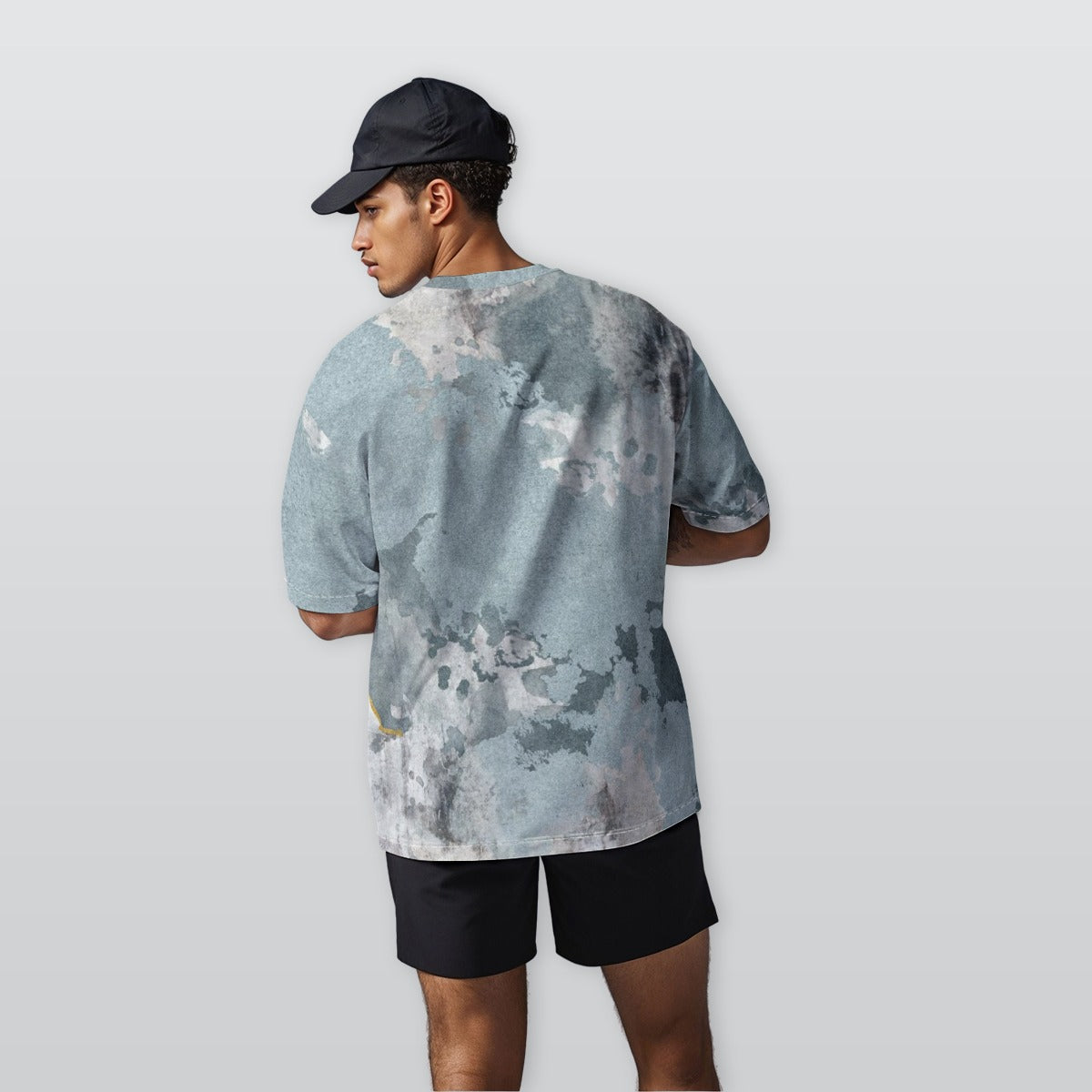 Copper Suphate Solution - Men’s  Oversize Crewneck T-Shirt