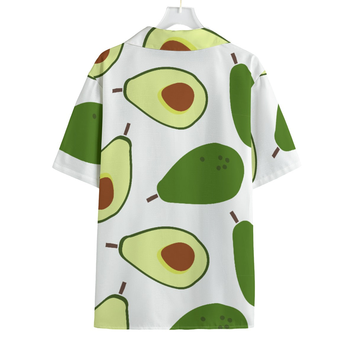 AvoAvo - Men's Faux Linen Hawaiian Shirt