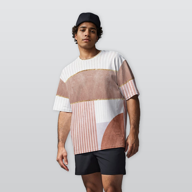Redox Glace - Men’s  Oversize Crewneck T-Shirt