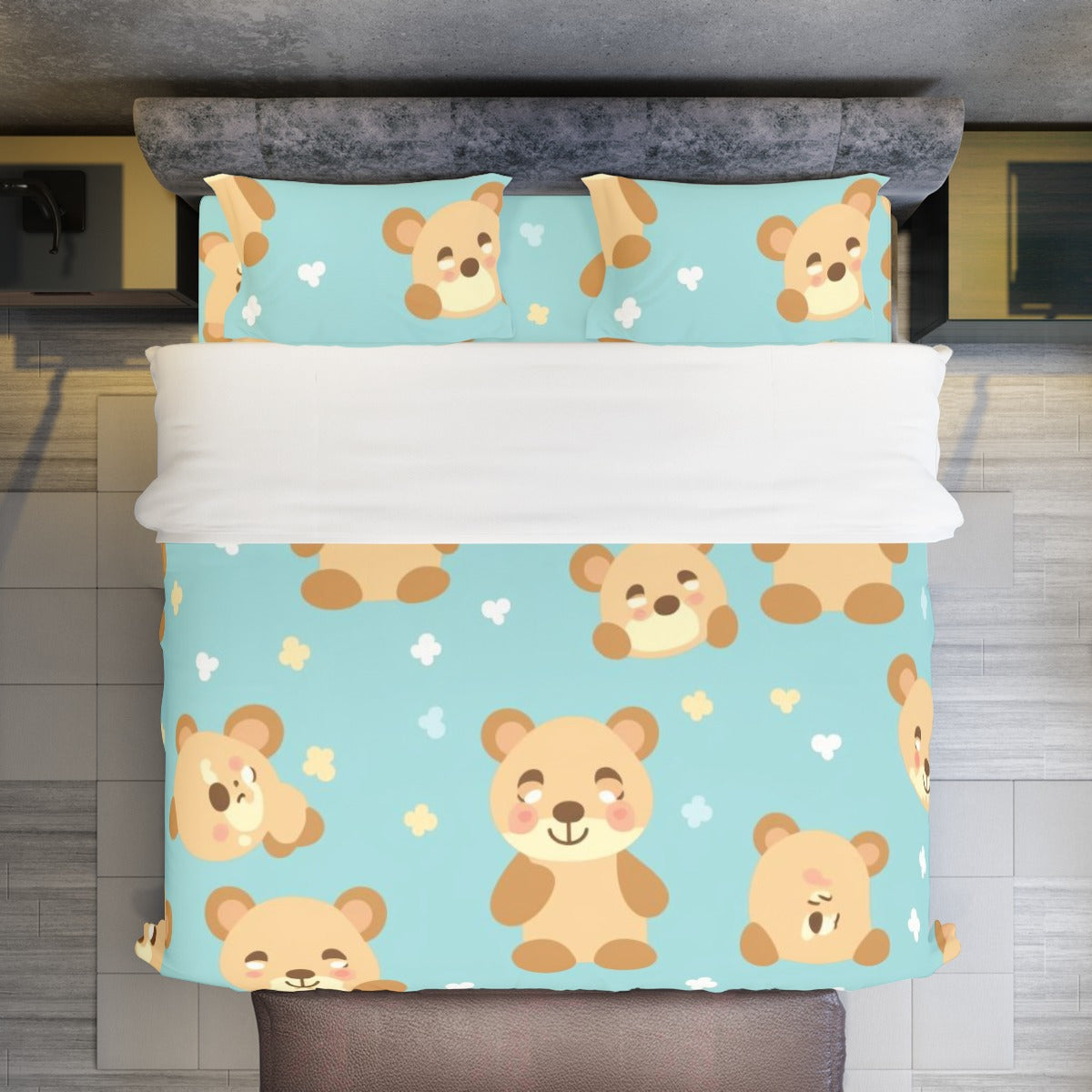 Teddy IV - Four-piece Duvet Cover Set