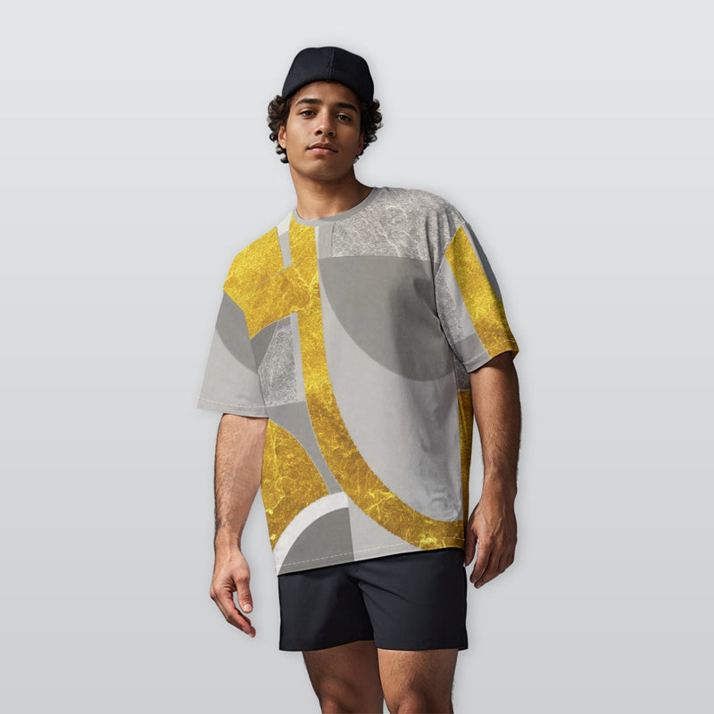 Gold Rush - Men’s  Oversize Crewneck T-Shirt