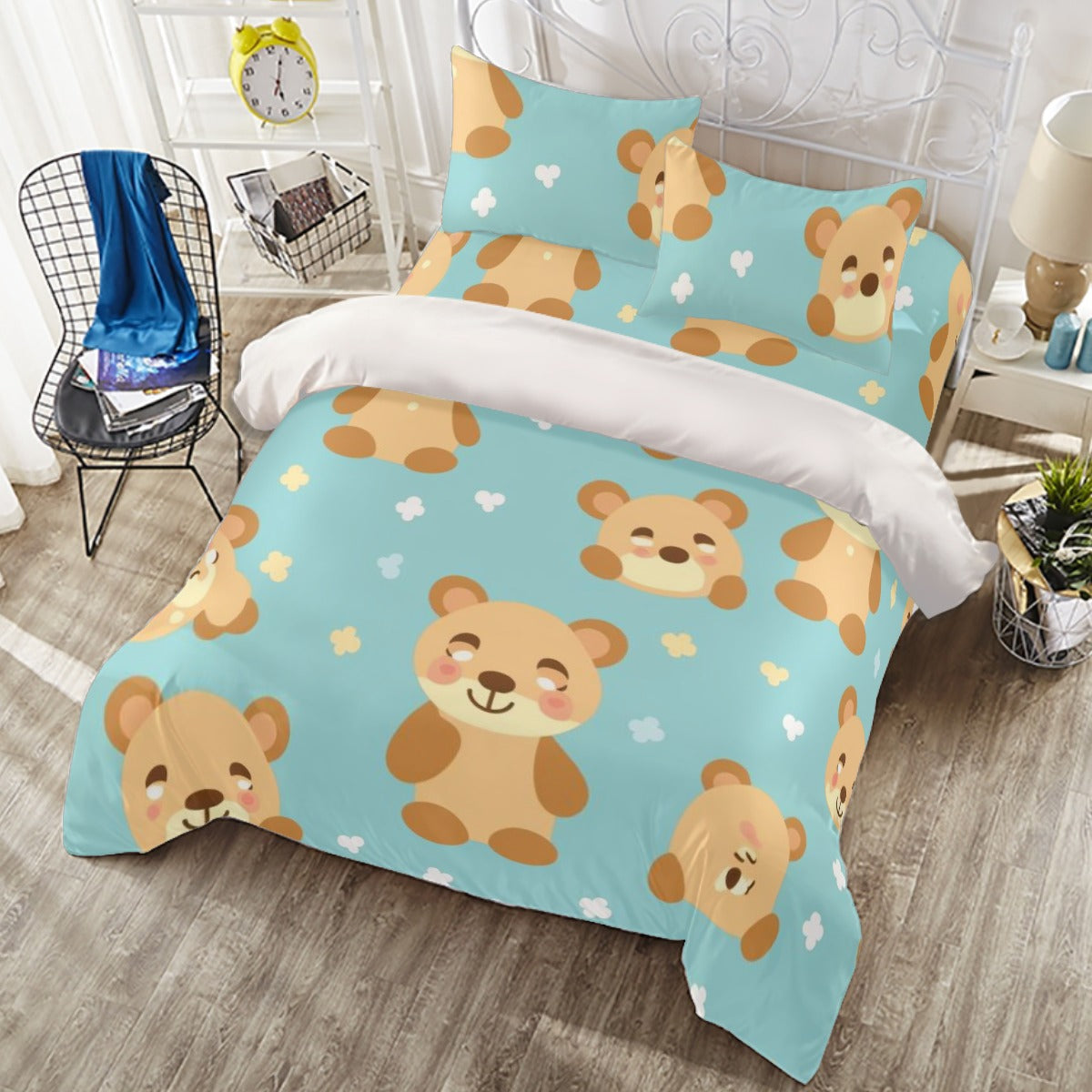 Teddy IV - Four-piece Duvet Cover Set
