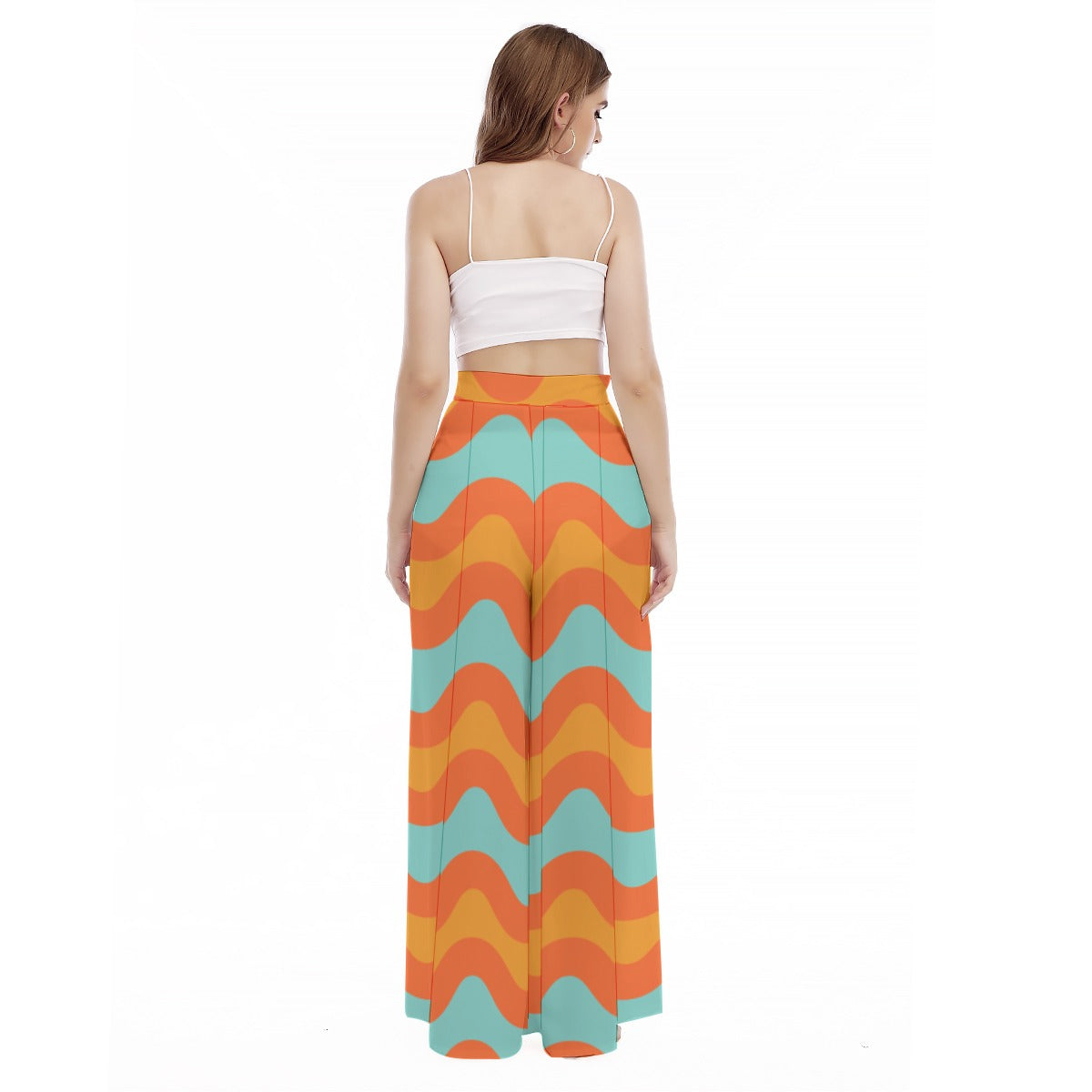 New in Town - Women's High Waist Wide Leg Trousers