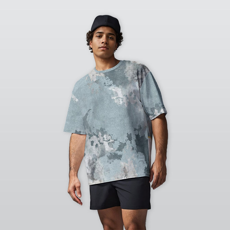 Copper Suphate Solution - Men’s  Oversize Crewneck T-Shirt