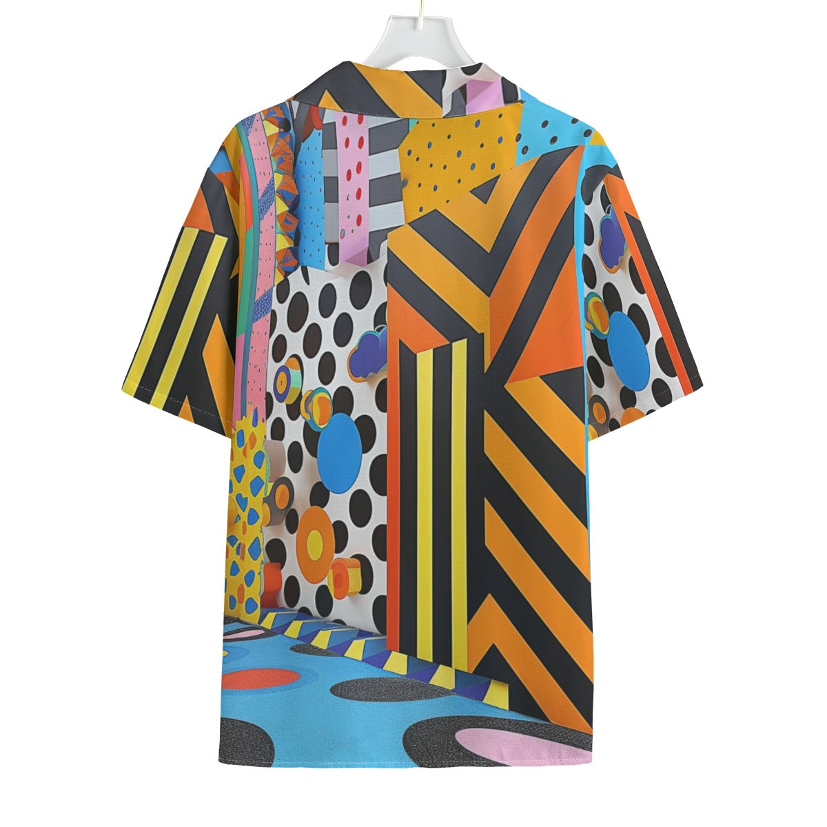 Kaleidoscope -  Men's Faux Linen Hawaiian Shirt