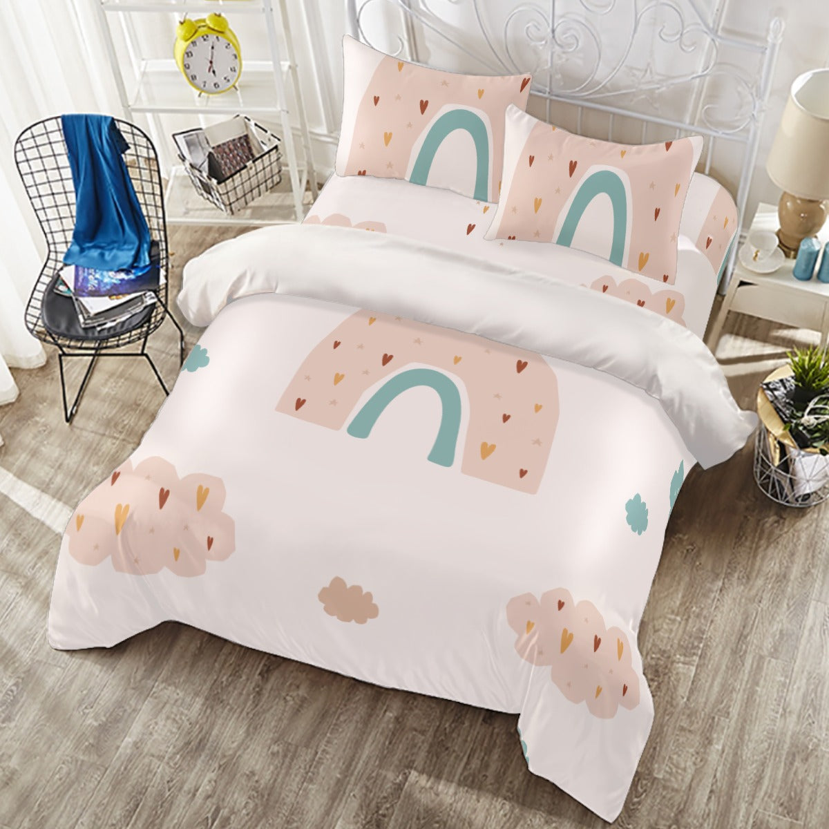 Rainbow I - Four-piece Duvet Cover Set