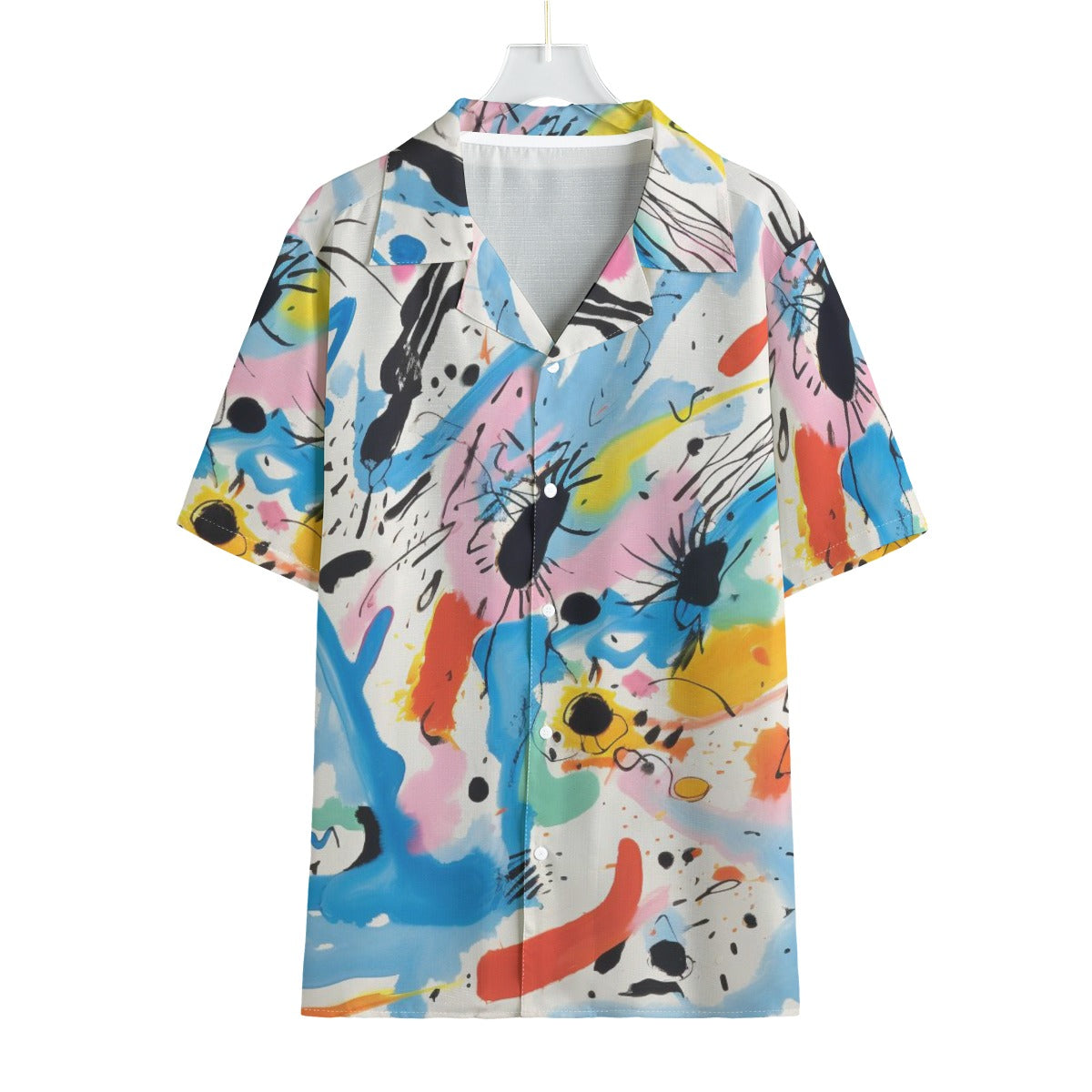 Berry Bonanza - Men's Faux Linen Hawaiian Shirt