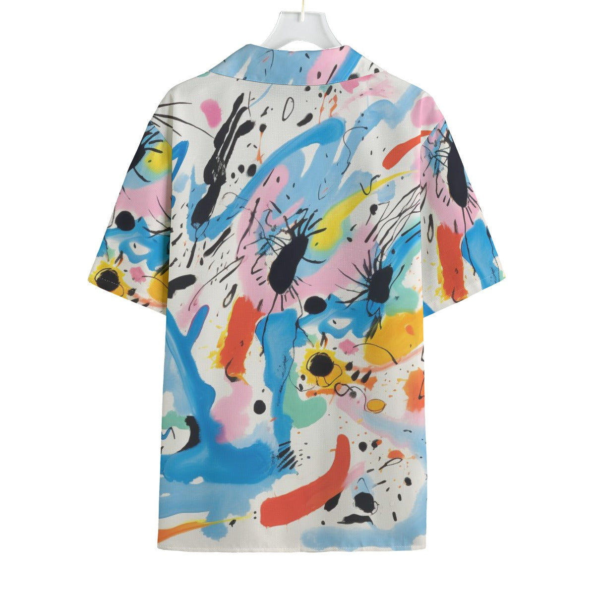 Berry Bonanza - Men's Faux Linen Hawaiian Shirt