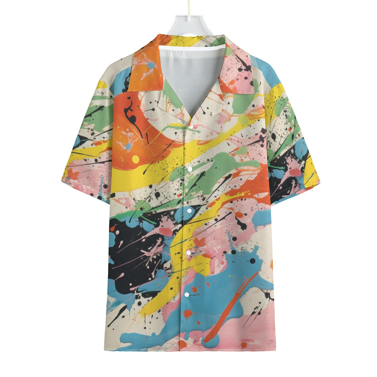 FIzzy - Men's Faux Linen Hawaiian Shirt