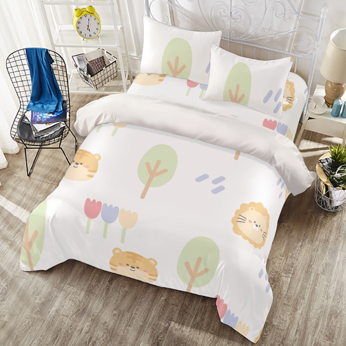Wildlife I - Four-piece Duvet Cover Set