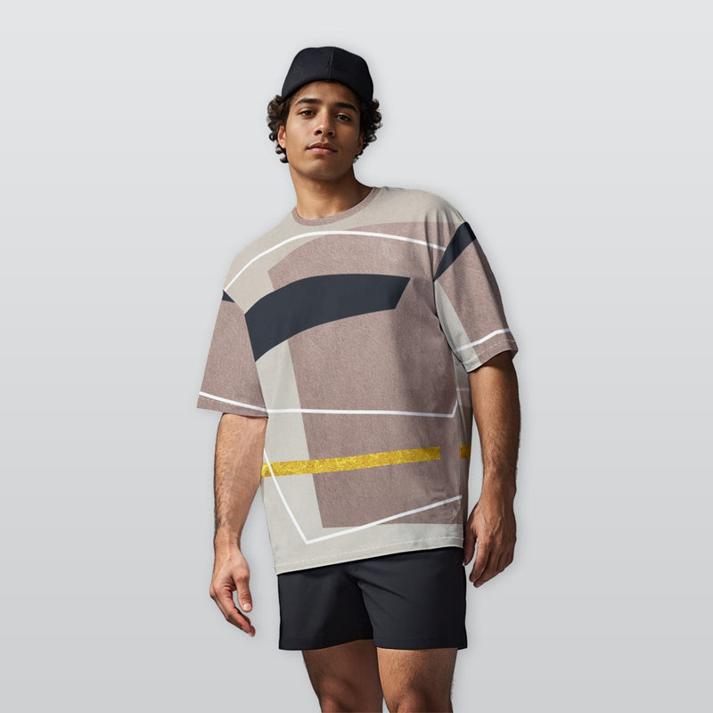 Clay Model - Men’s  Oversize Crewneck T-Shirt