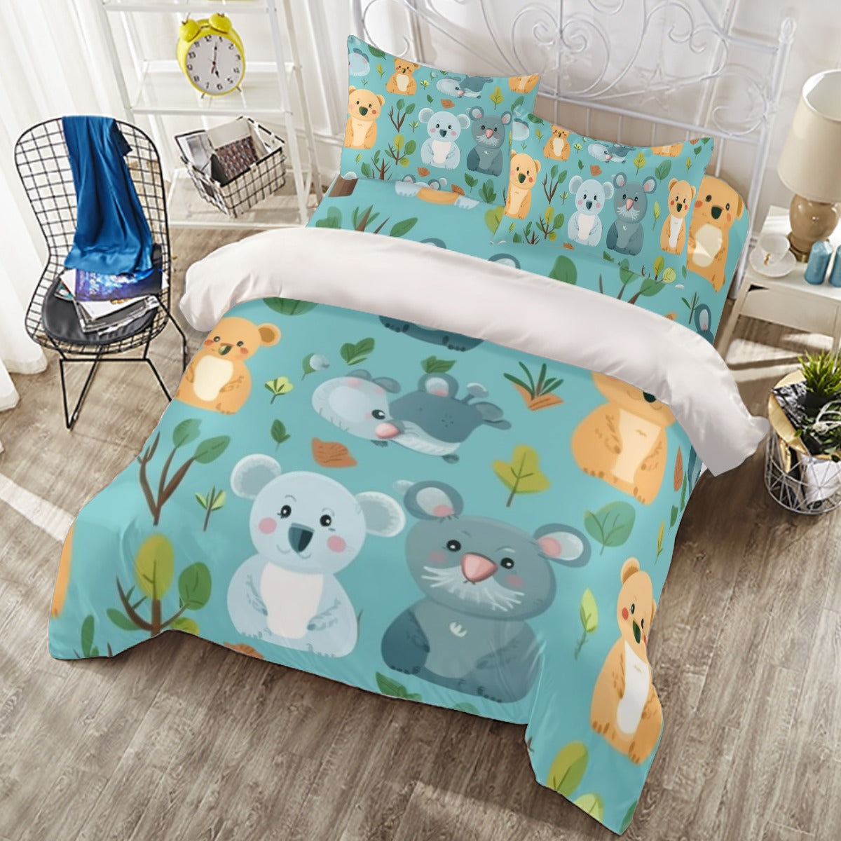 Koala I - Four-piece Duvet Cover Set