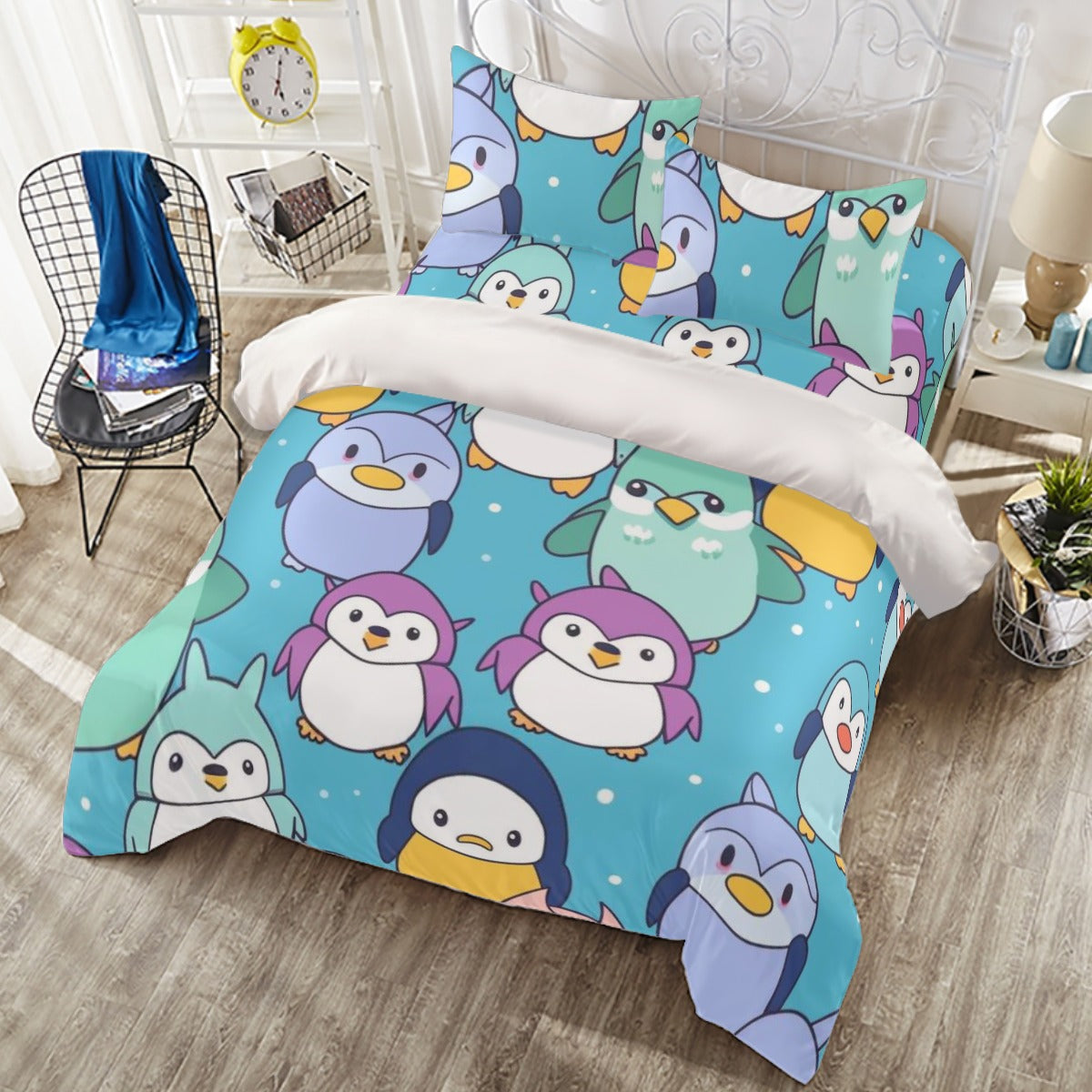 Pengu I - Four-piece Duvet Cover Set