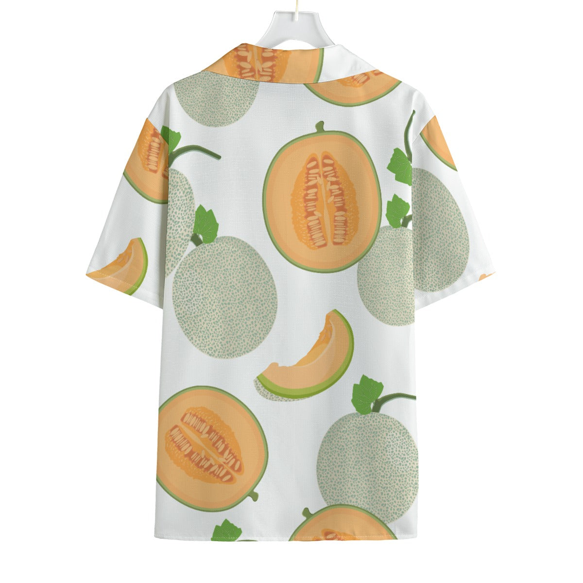 Muskky - Men's Faux Linen Hawaiian Shirt