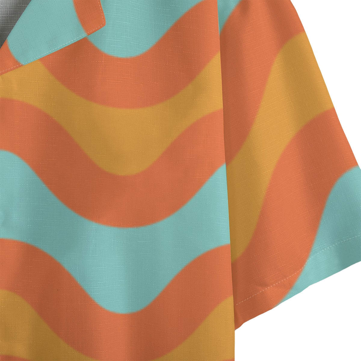New in Town - Men's Faux Linen Hawaiian Shirt