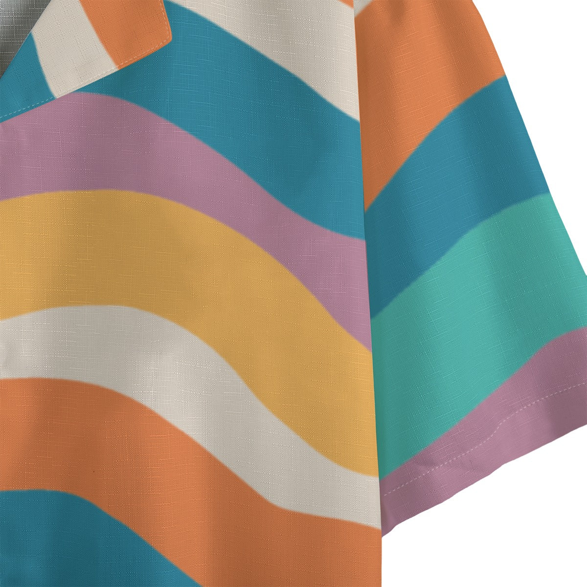 Rainbow Now -  Men's Faux Linen Hawaiian Shirt