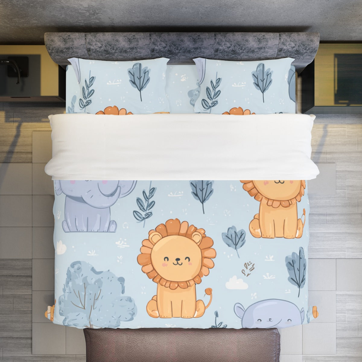 Wildlife II -Four-piece Duvet Cover Set