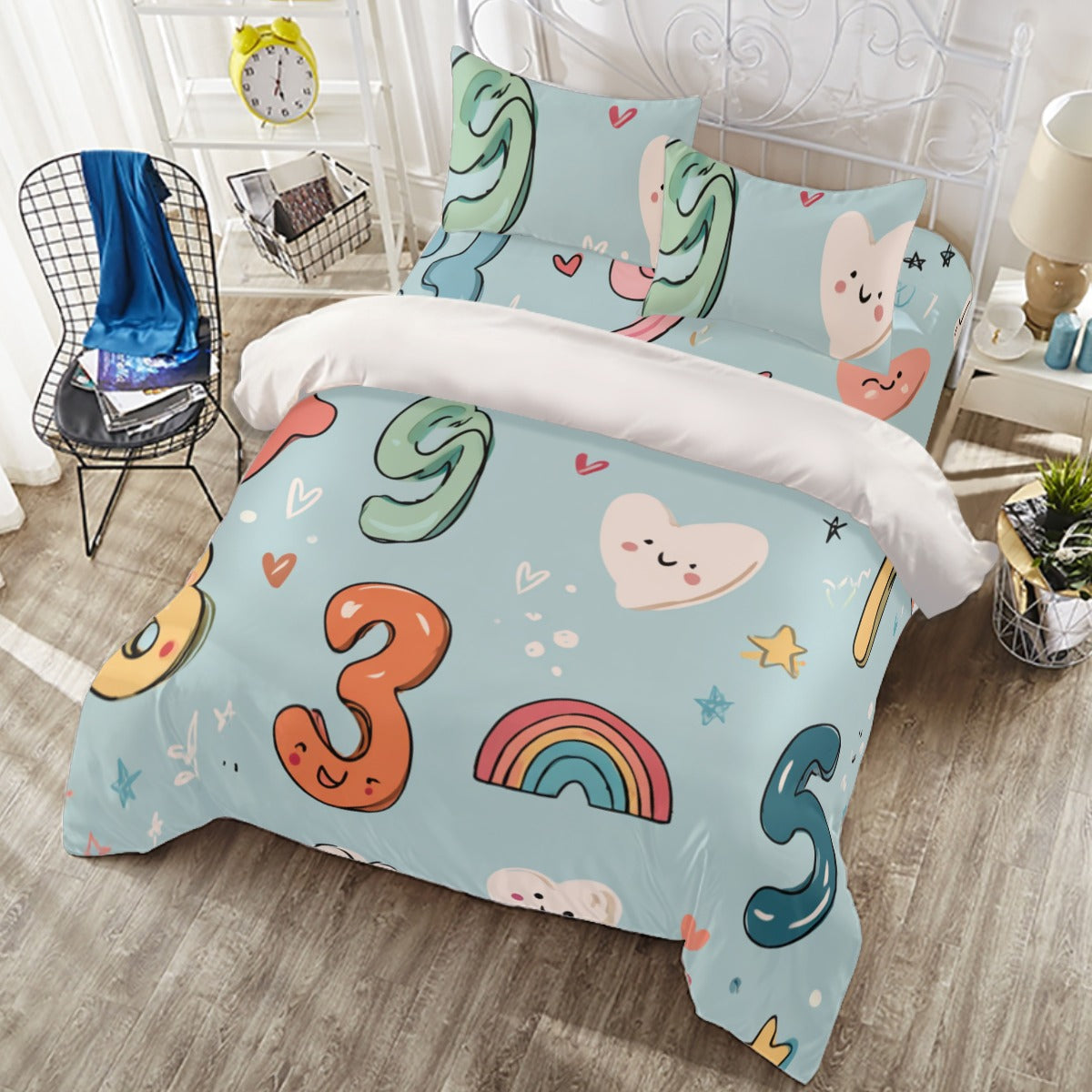 Numeral II - Four-piece Duvet Cover Set