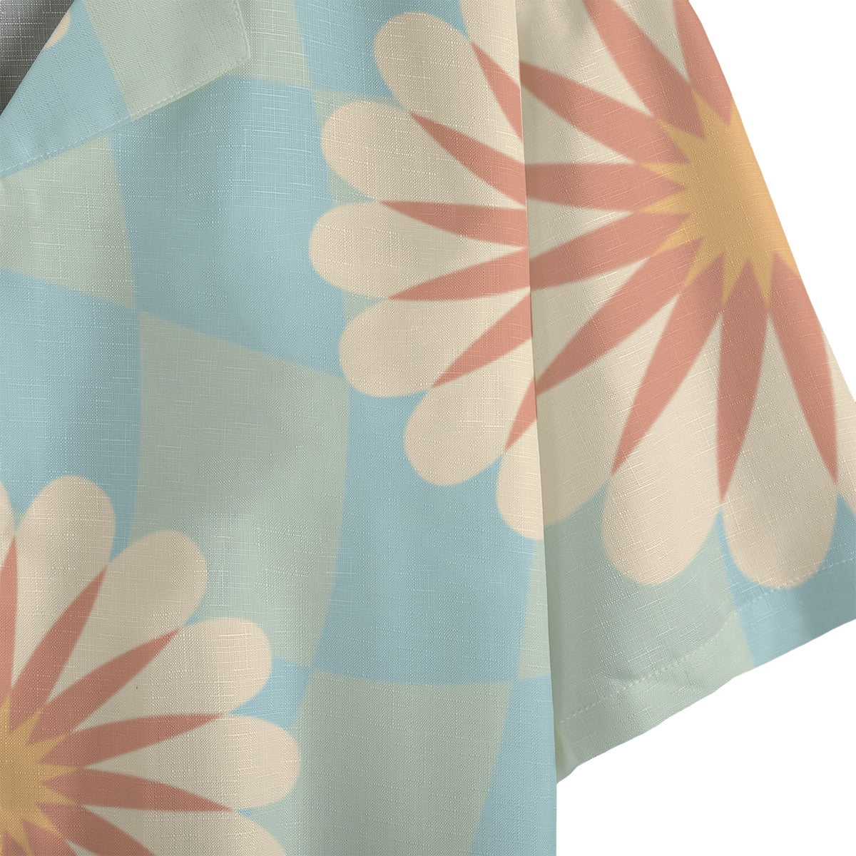 Viva -  Men's Faux Linen Hawaiian Shirt