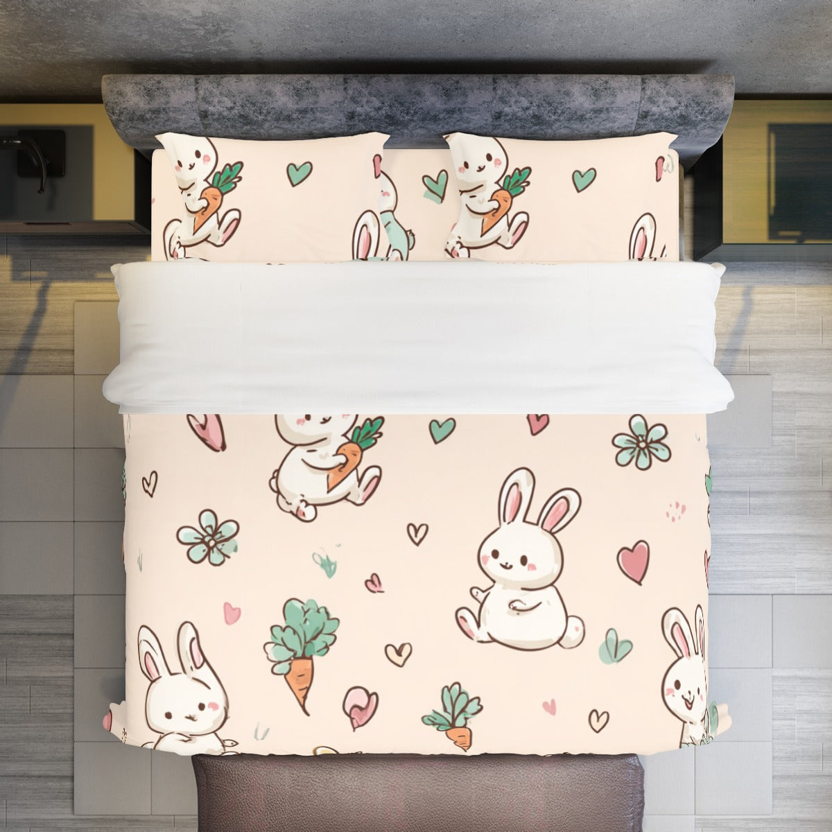 Bunny I - Four-piece Duvet Cover Set