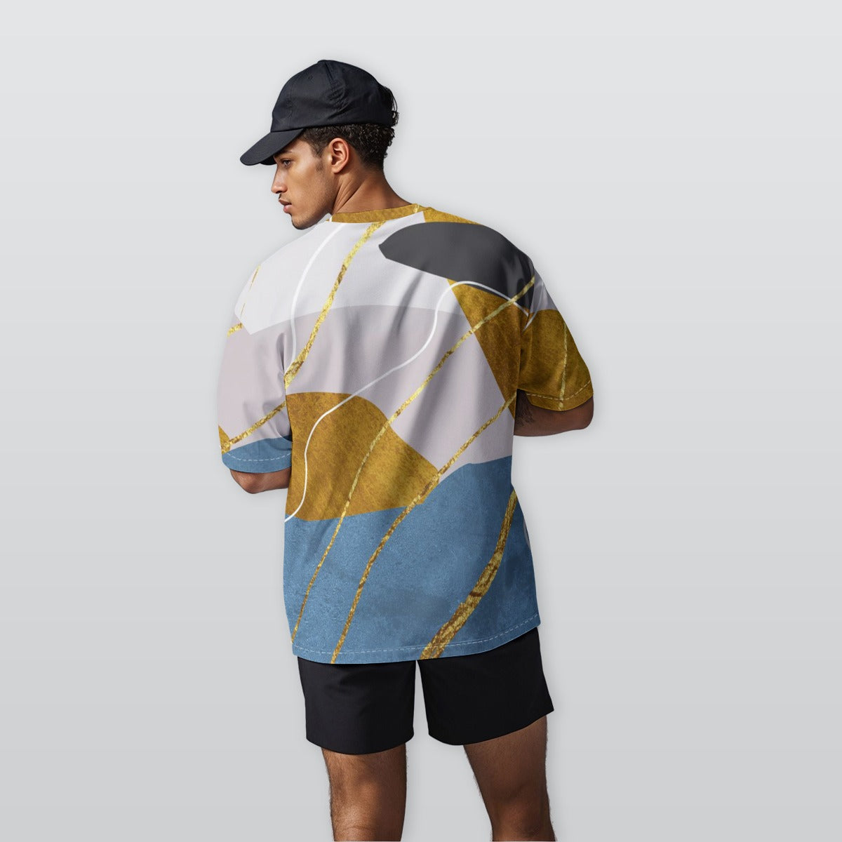 Molten - Men’s  Oversize Crewneck T-Shirt