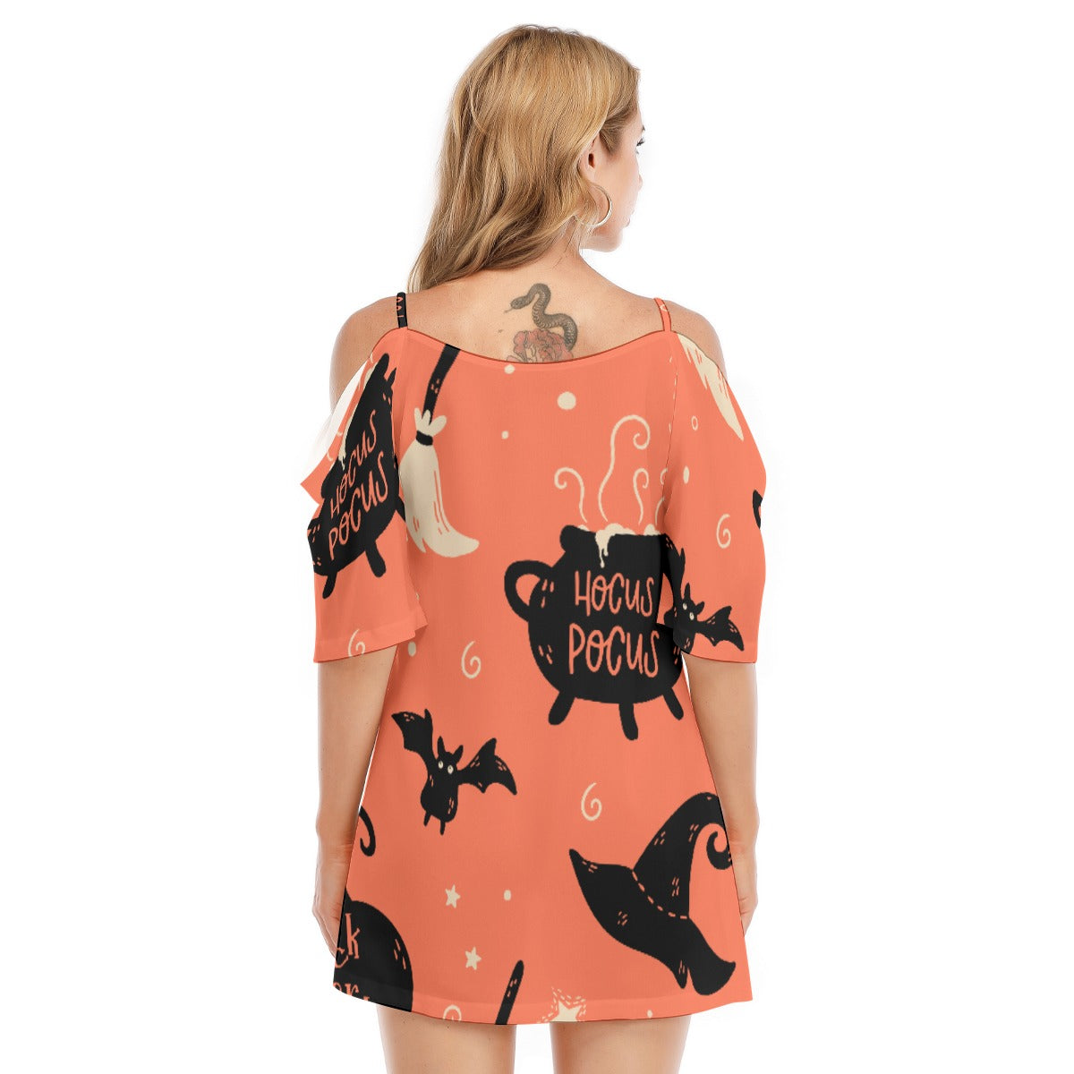 Potion II - Women's Off-shoulder Cami Dress