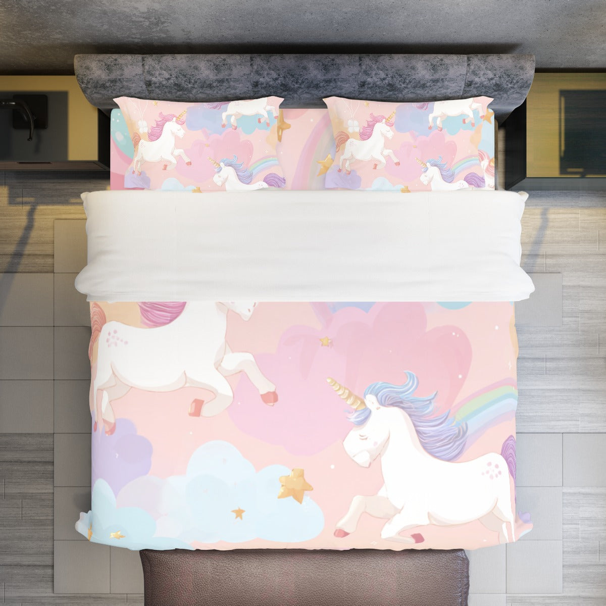 Unicorn IV - Four-piece Duvet Cover Set
