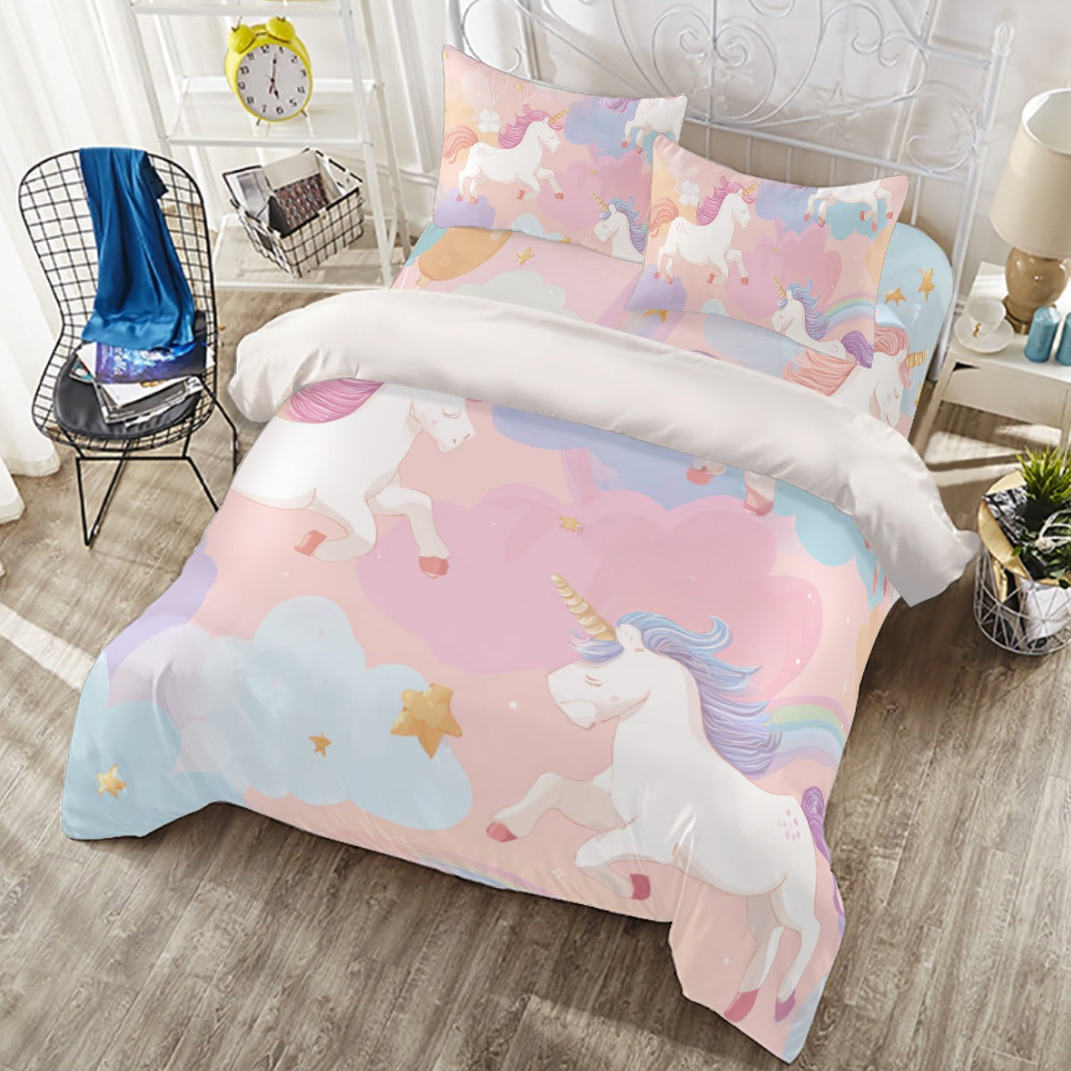 Unicorn IV - Four-piece Duvet Cover Set
