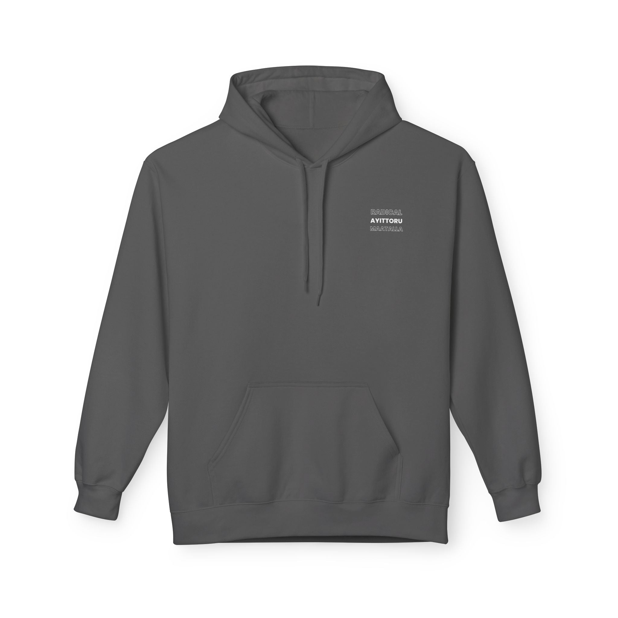 Radical Change ? -  Featuring South indian movie collection with Artistic Design- Unisex Fleece Hoodie