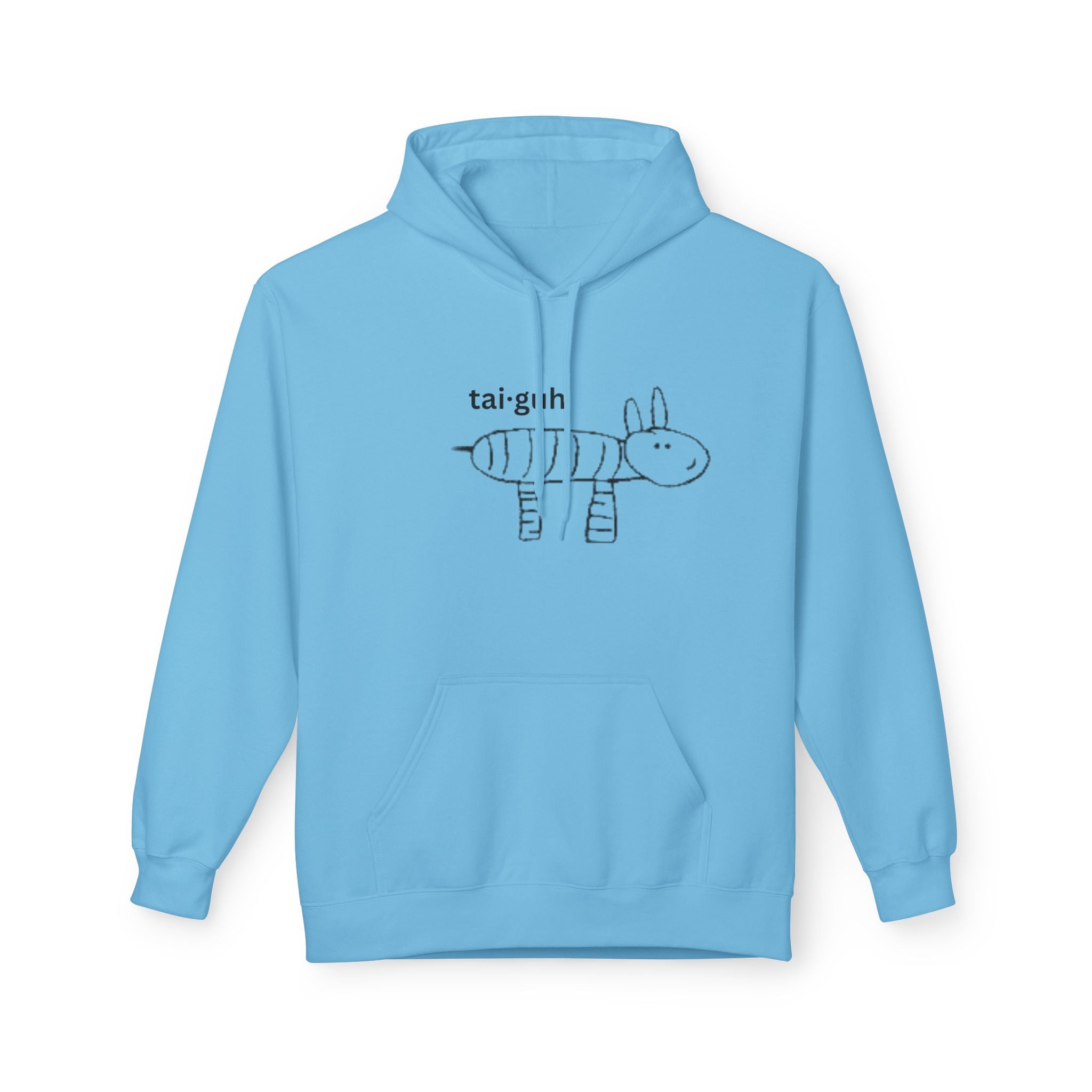 tai·guh – Embroidered Unisex Heavy Blend Fleece Hoodie