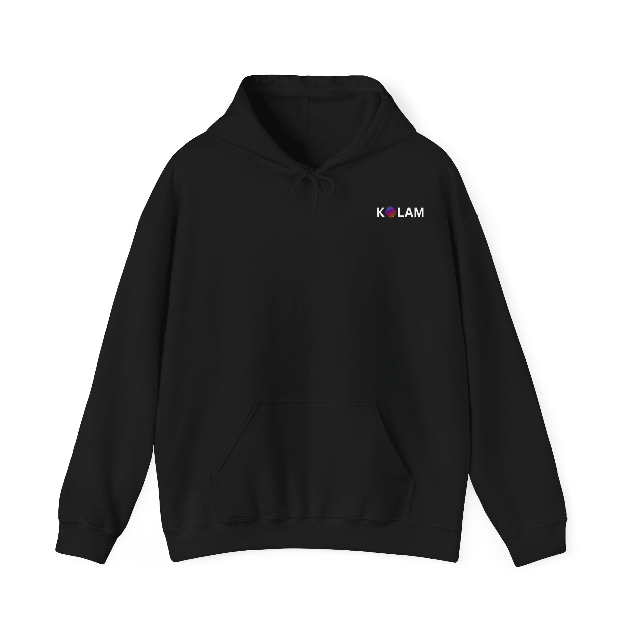Adayalam - Artistic Kolam Design featuring Cultural Comfort - Unisex Hoodie