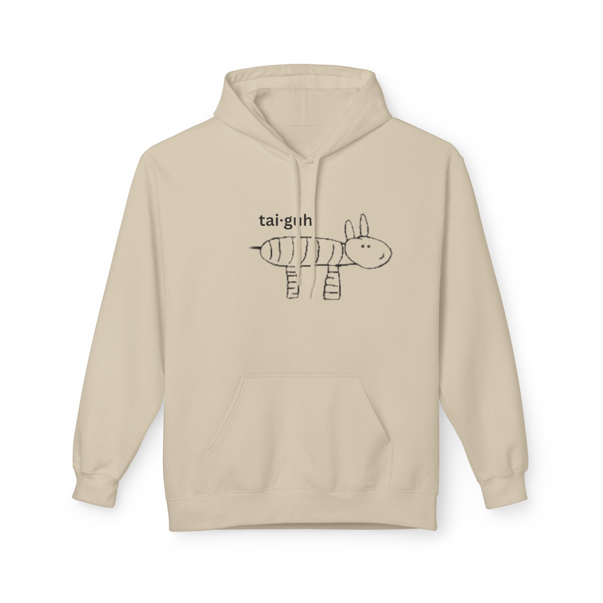 tai·guh – Embroidered Unisex Heavy Blend Fleece Hoodie