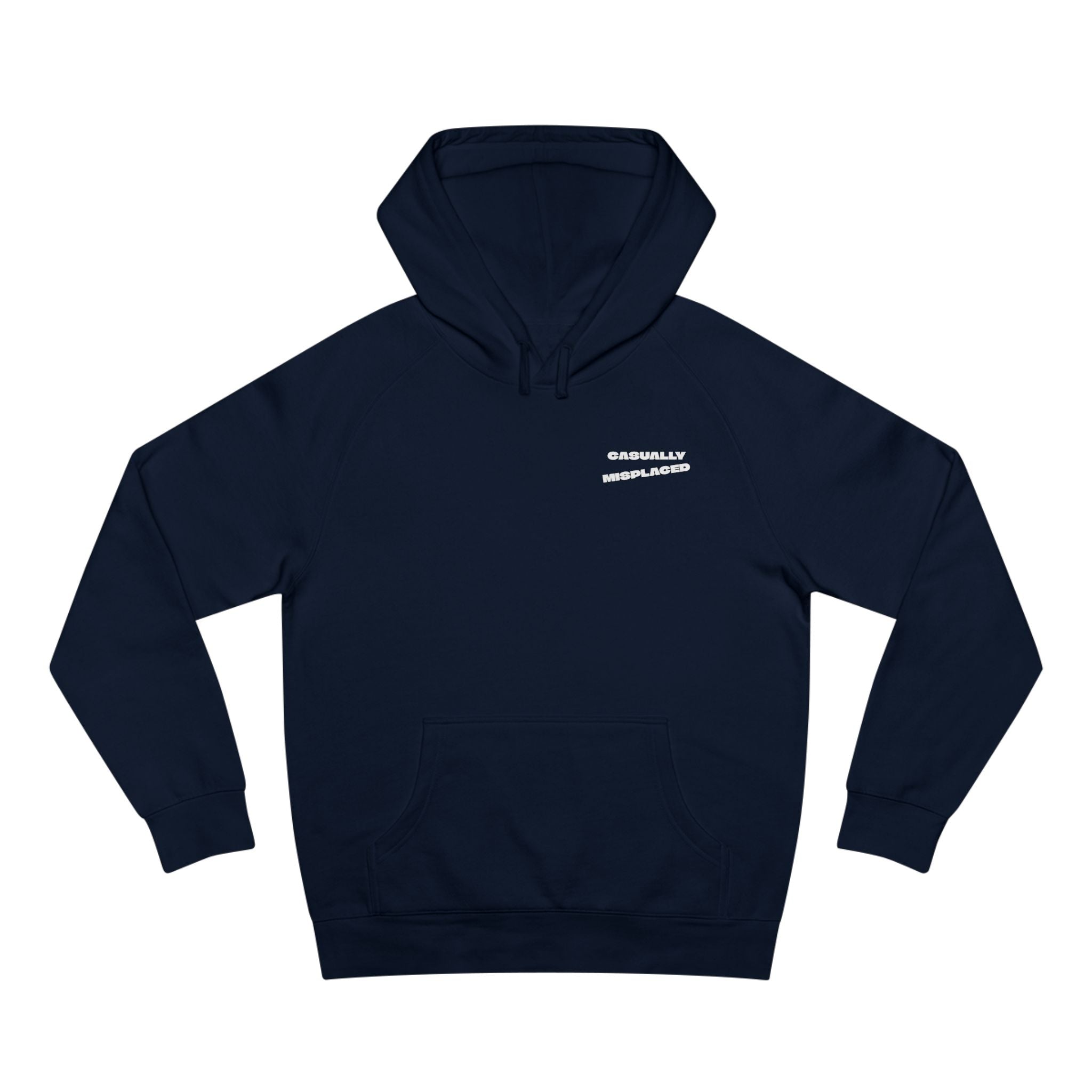 Casually Misplaced -  Unisex Hoodie - Urban Streetwear Fashion
