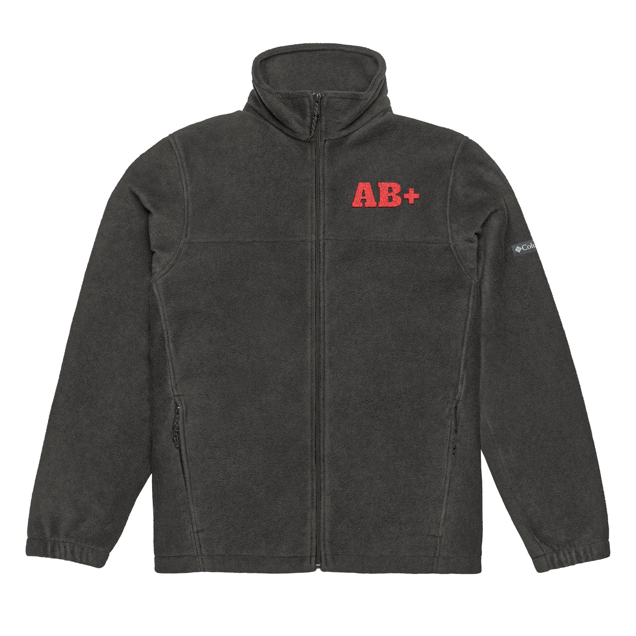 Columbia - Blood Type Explorer Hoodie AB+ -Embroidered Unisex Fleece Jacket