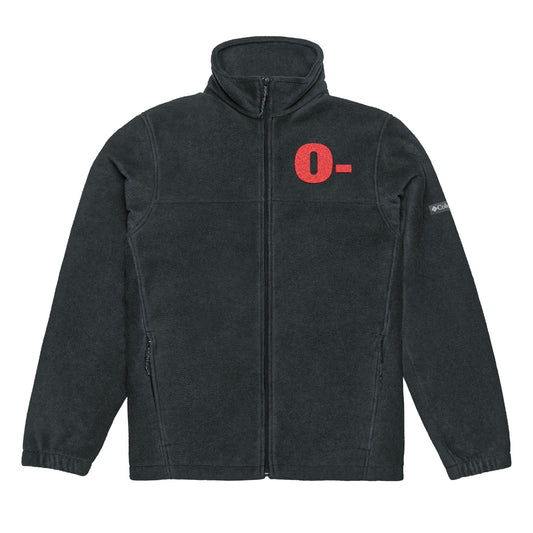 Columbia - Blood Type Explorer Hoodie O- -Embroidered Unisex Fleece Jacket